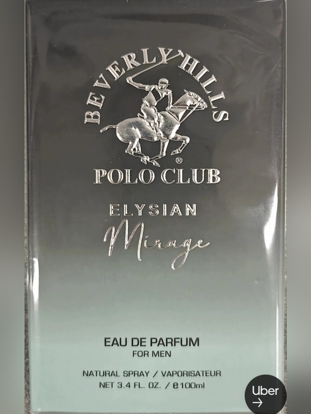 Beverly Hills Polo Club Elysian Mirage EDP 3.4 oz Men's Cologne NEW Sealed